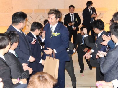 12月度例会「卒業式典及び卒業忘年会」