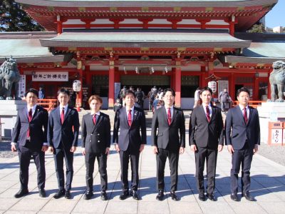 初詣五社神社参拝