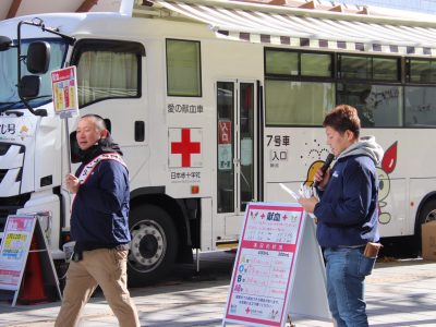 第1回献血推進活動