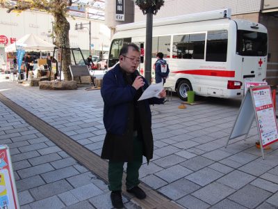 第1回献血推進活動