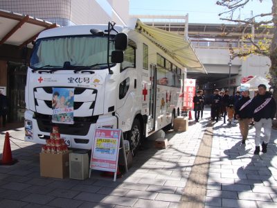 第1回献血推進活動
