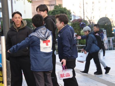 第1回献血推進活動