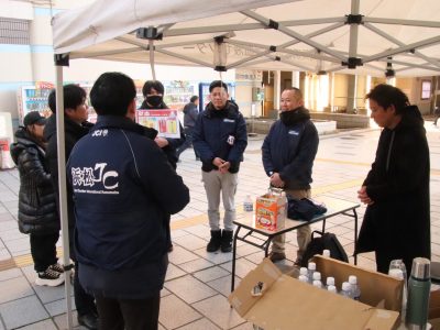 第1回献血推進活動